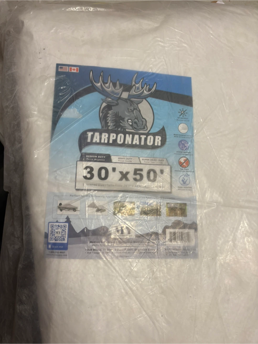 Tarponator Tarp 30' x 50' - Medium Duty