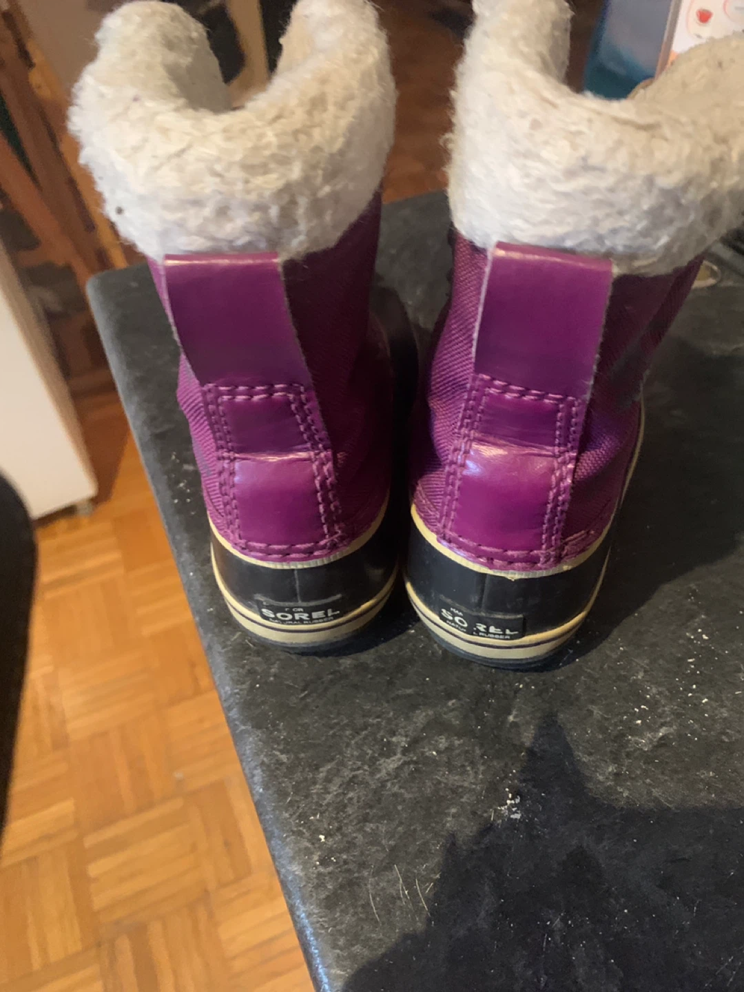 Sorel Kids Snow Boots, Purple, US Size 10 - photo 4