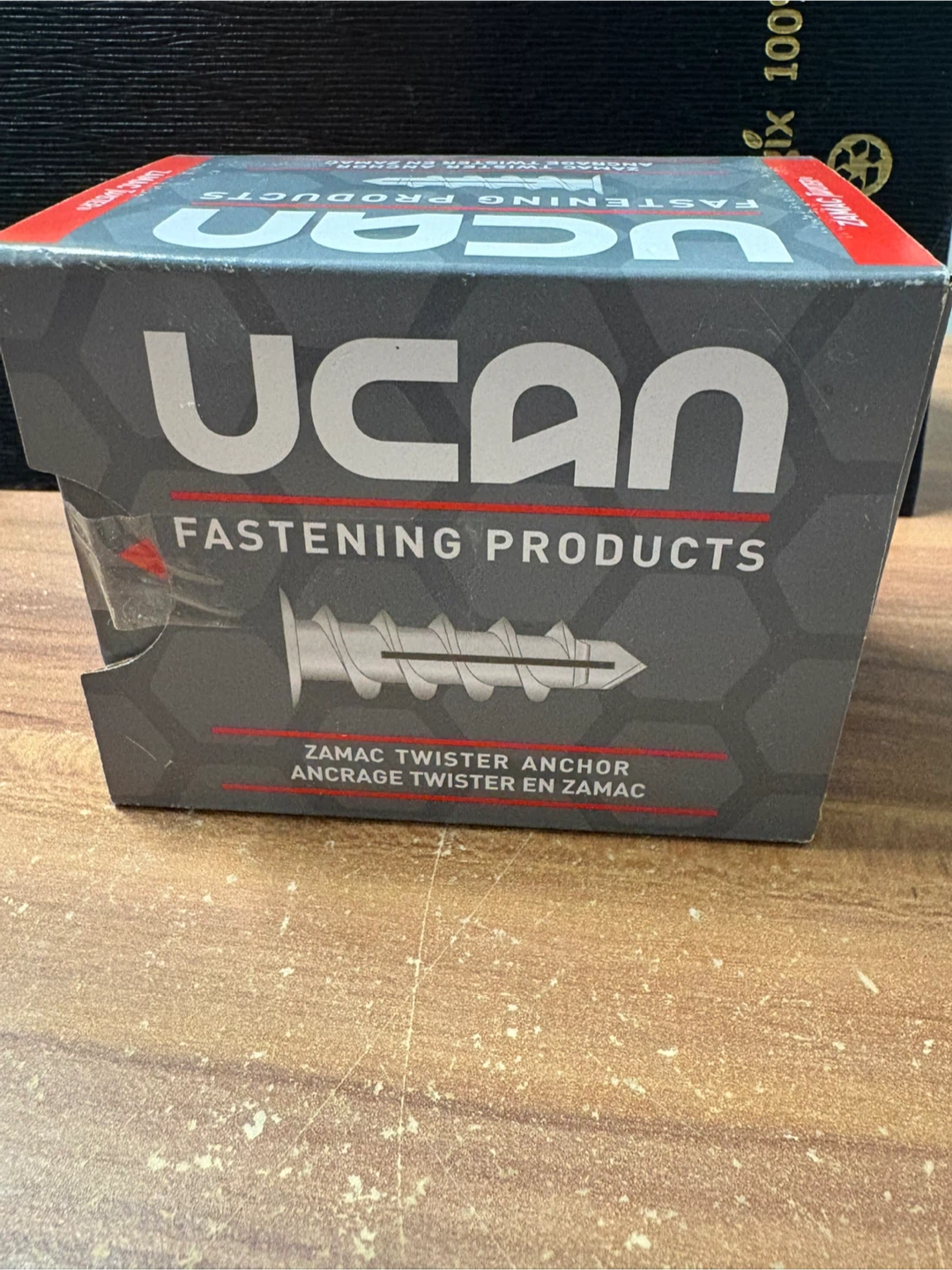 UCAN Zamac Twister Anchors #6-8 - 100 Pcs - photo 3