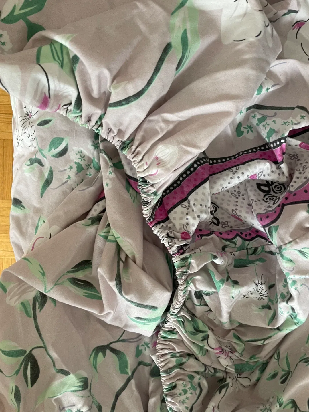 Floral Fitted king size bedsheets and fitted sheets 🥕 image indicator(4)