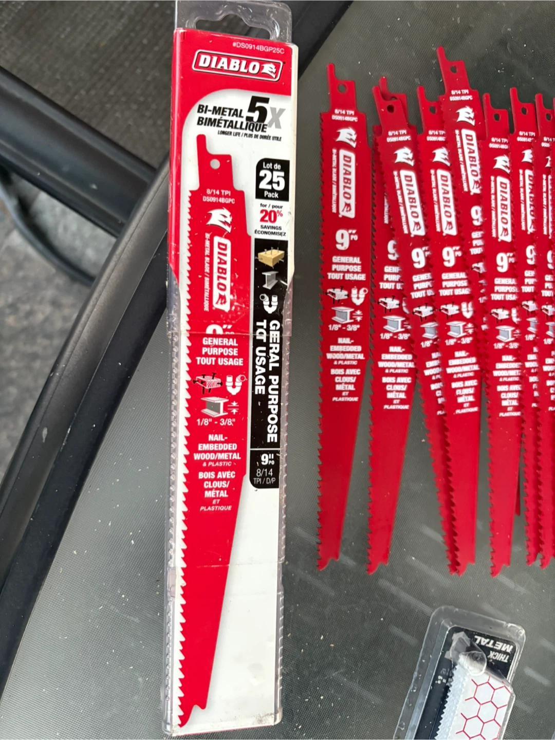 Diablo 9" Bi-Metal Reciprocating Saw Blades - photo 3