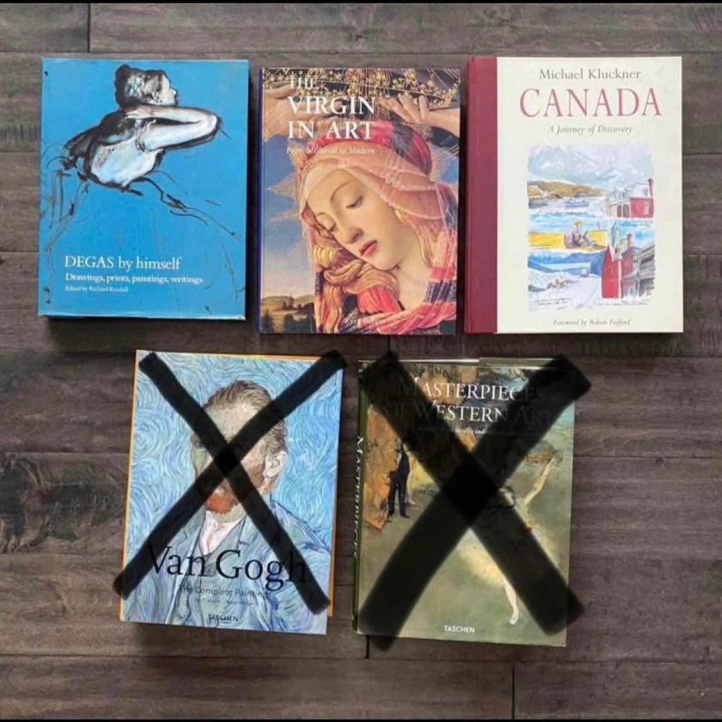 Hardcover Big Art Books $20 Each