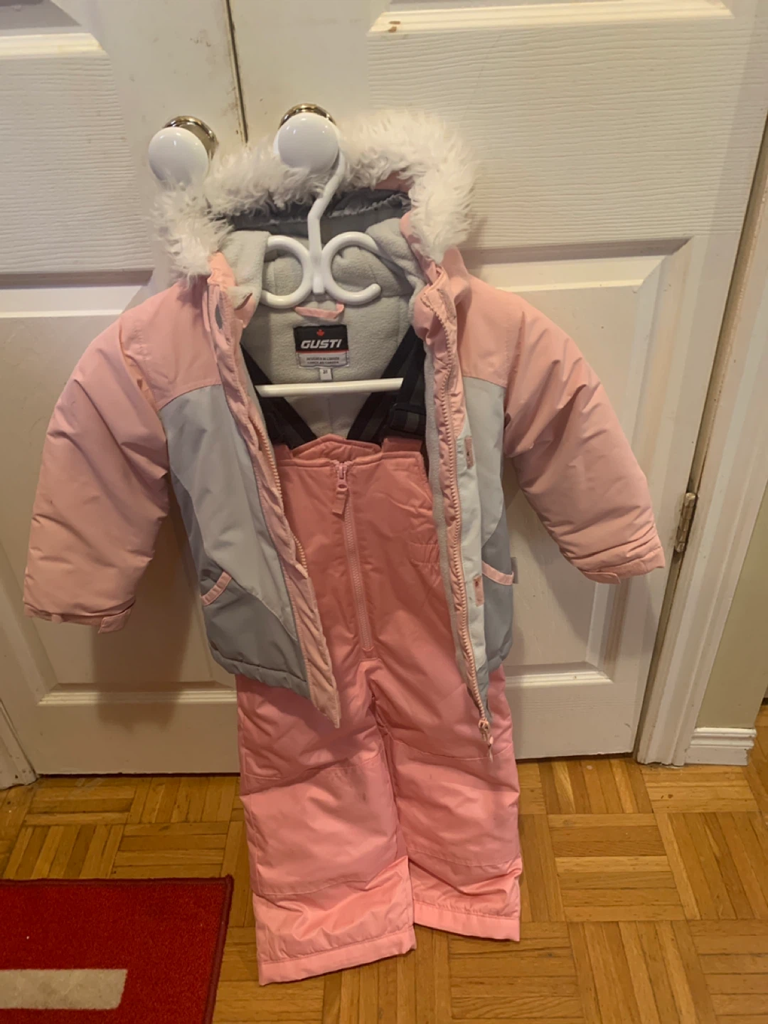 Gusti Pink Snowsuit - Size 3T - photo 2