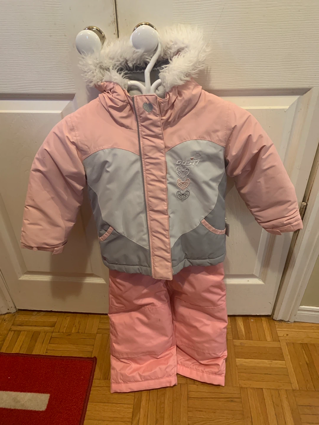 Gusti Pink Snowsuit - Size 3T