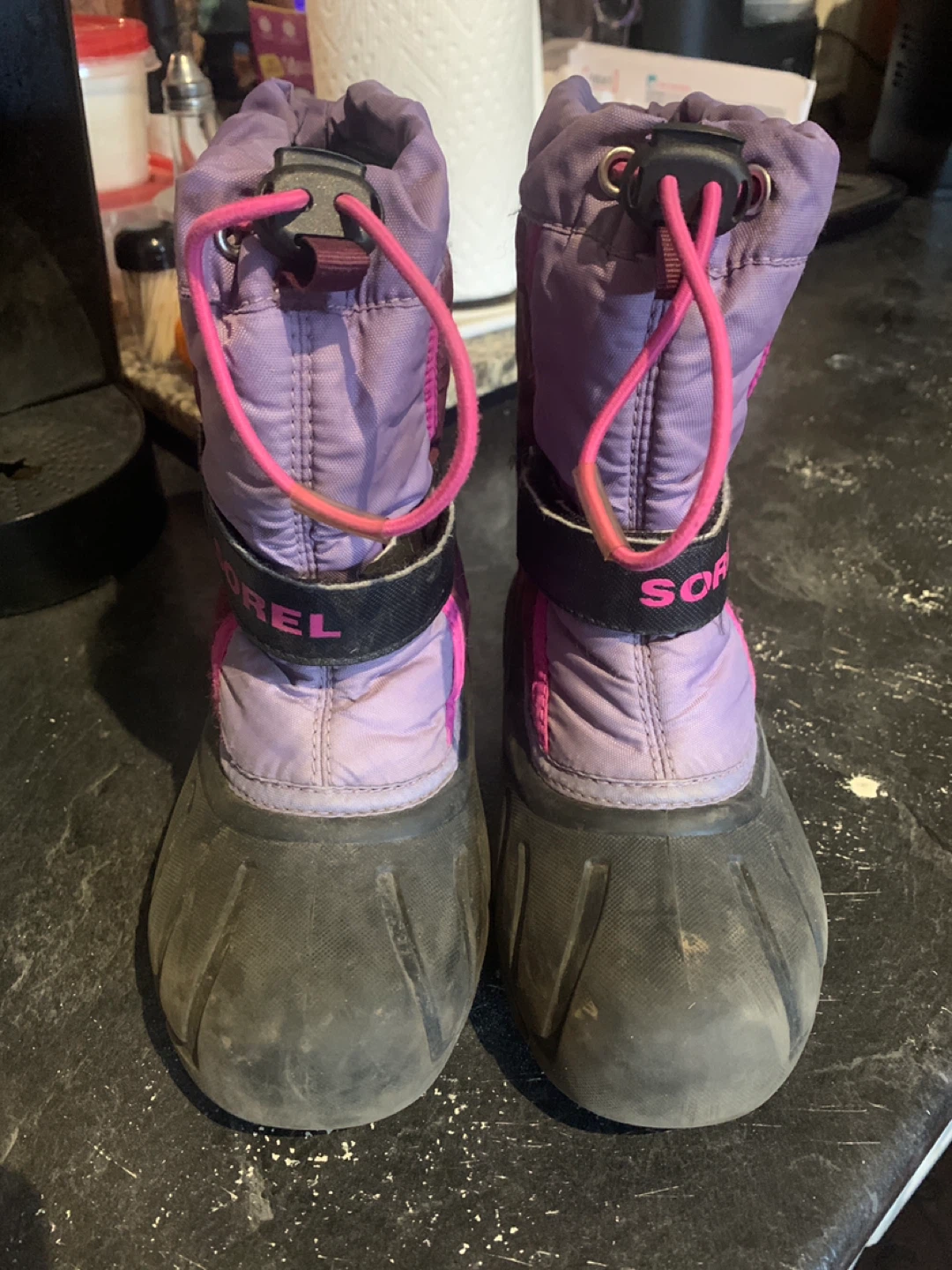 Sorel Purple Kids Winter Boots - Size 12 - photo 2