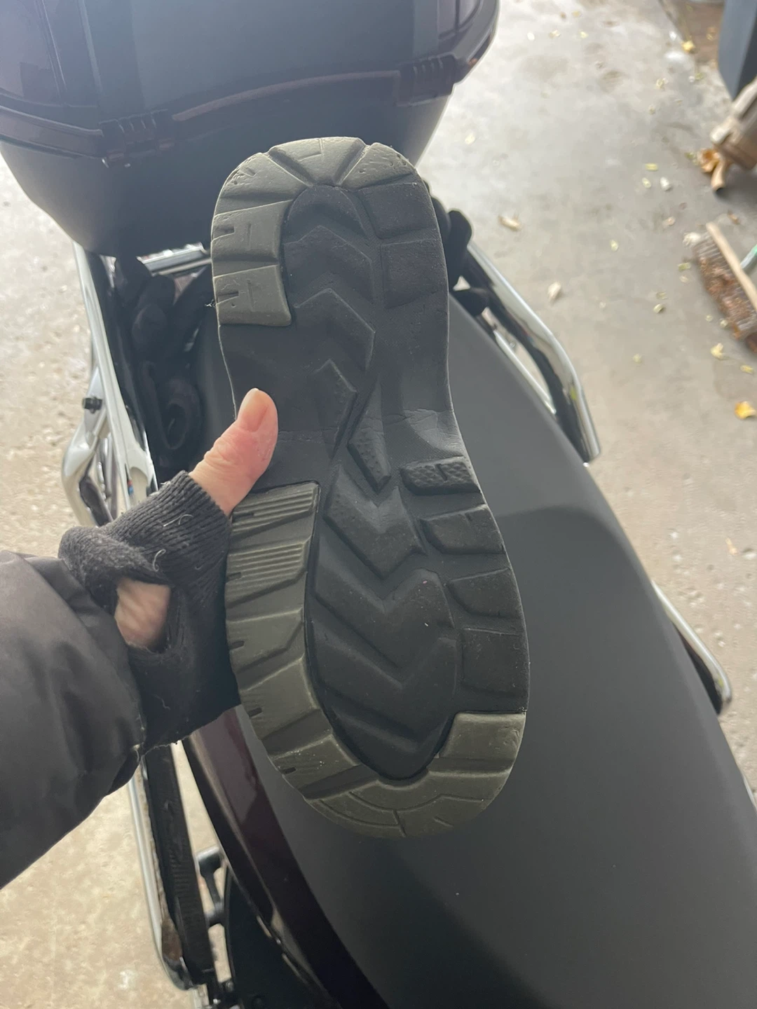 Ice Fields Black Winter Boots - Size 4 - photo 3
