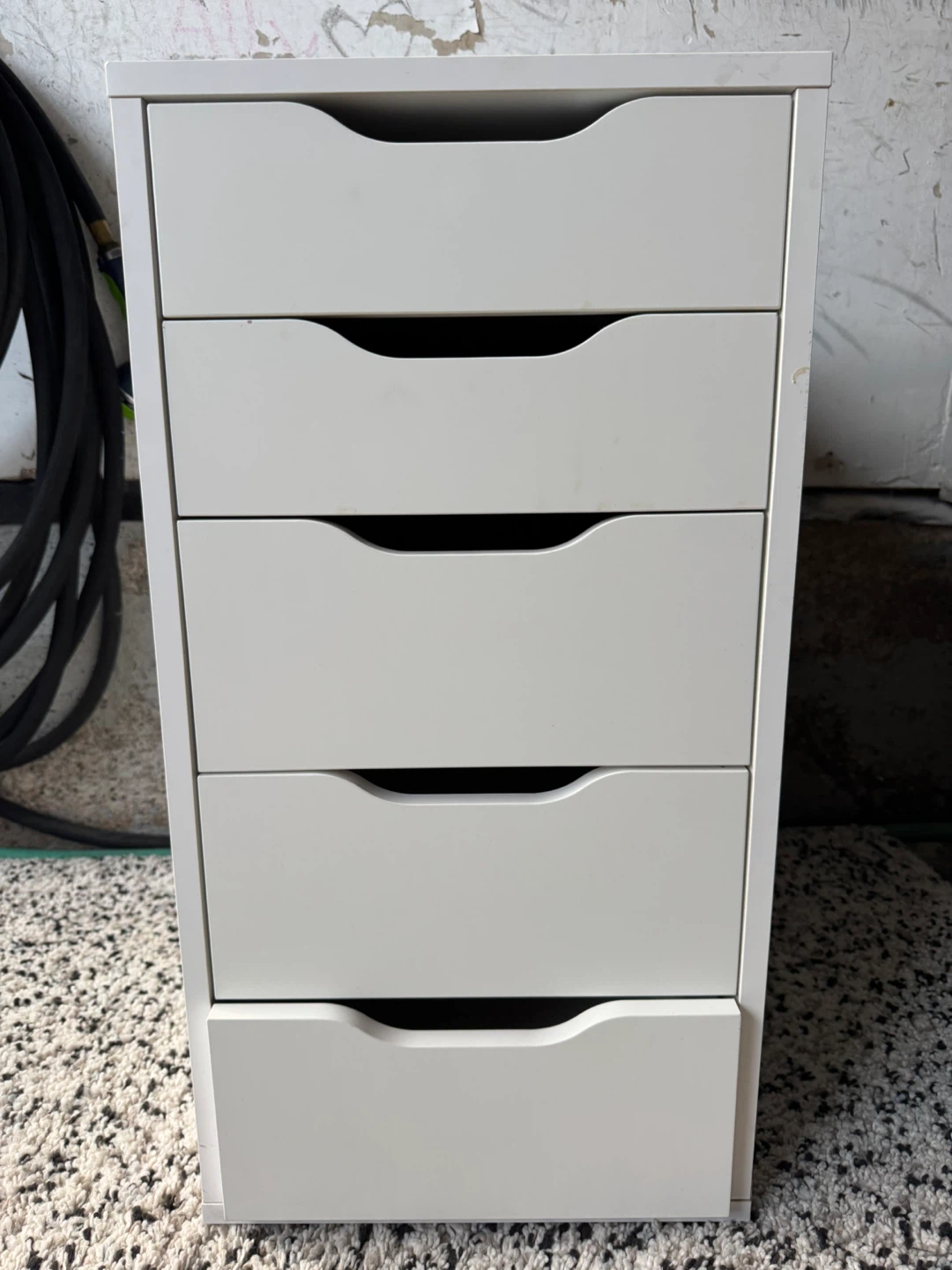 IKEA Alex White Drawer Unit