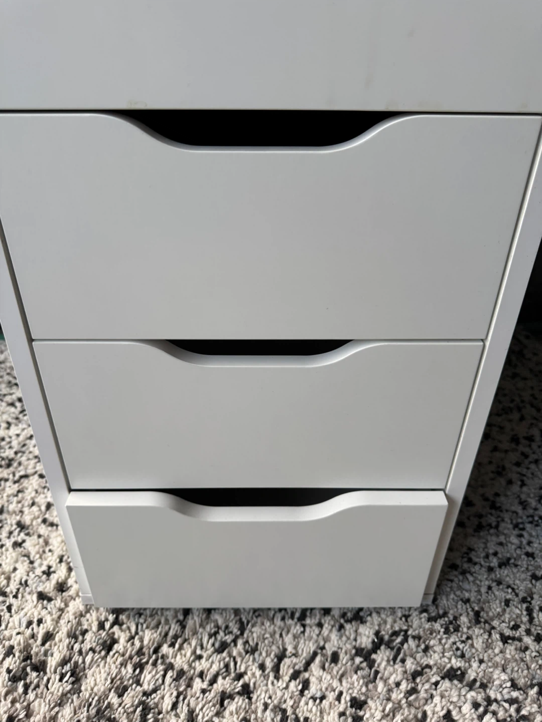 IKEA Alex White Drawer Unit - photo 2