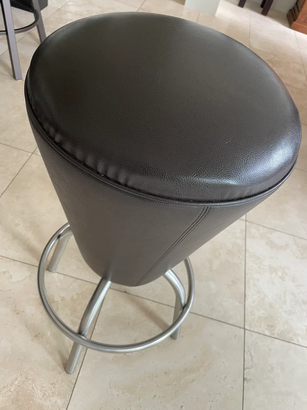 Brown Bar Stools - Set of 2