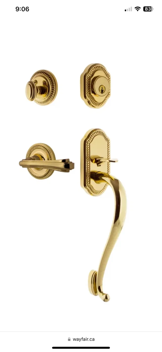 Nostalgic Warehouse Rosette S Grip Handleset image indicator(5)