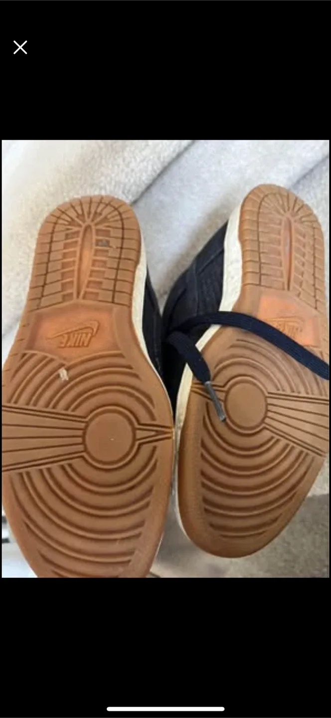 Women’s Nike sky high dunk wedge sneakers -size 7 image indicator(5)