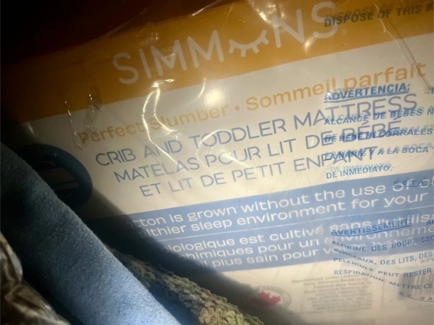 Simmons Kids Crib and Toddler Mattress - New image indicator(2)