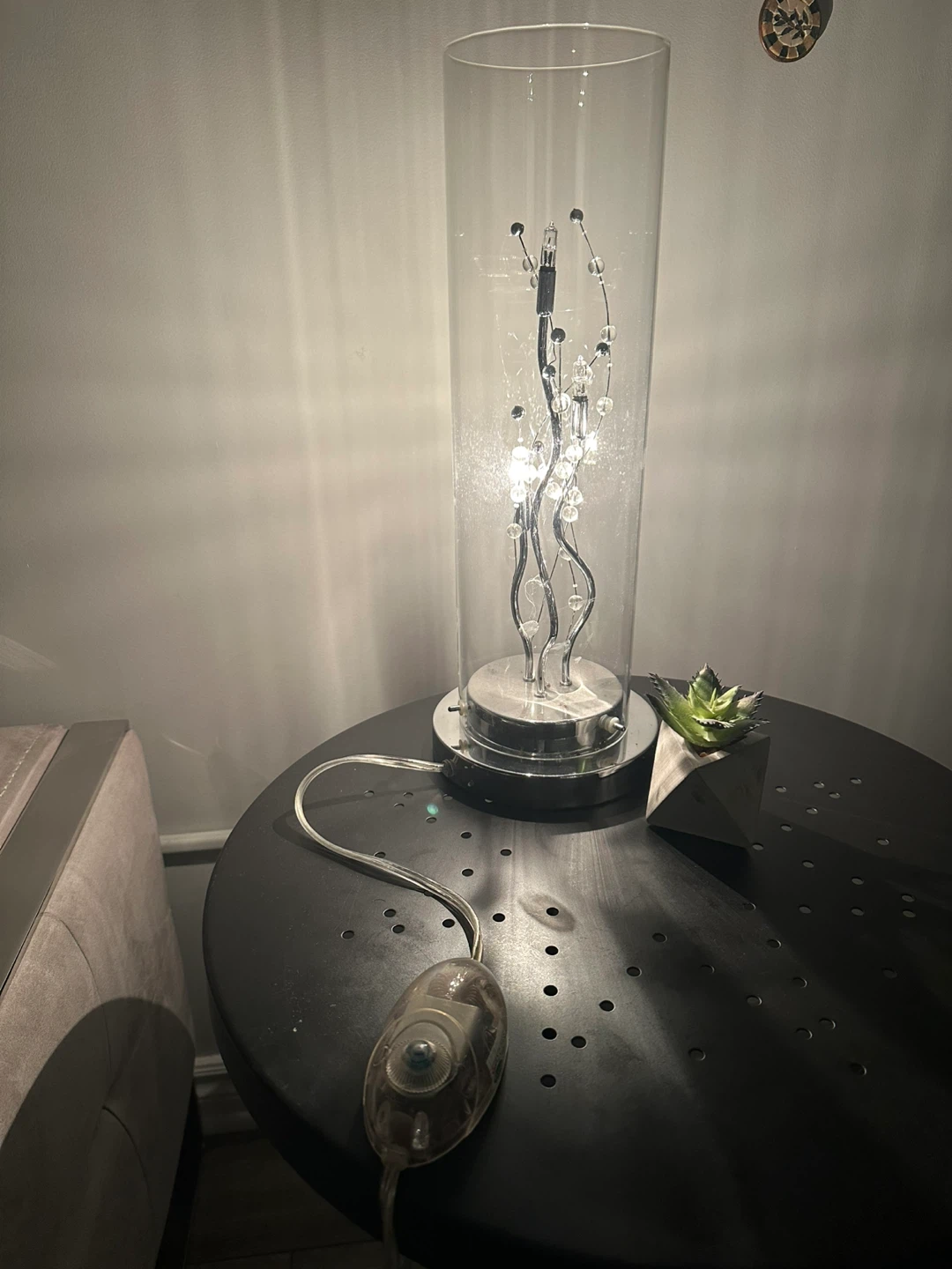Glass Tube Table Lamp