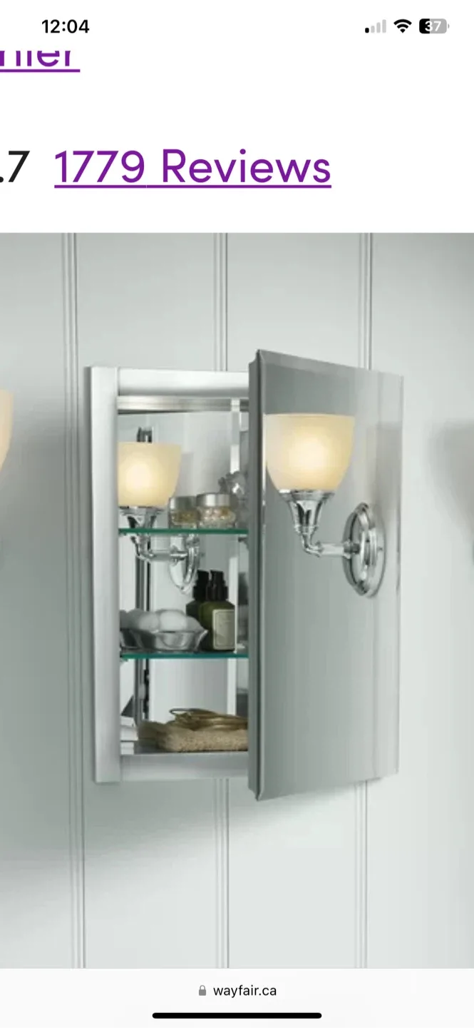 Kohler Medicine Cabinet w/ Adjustable Shelves image indicator(4)