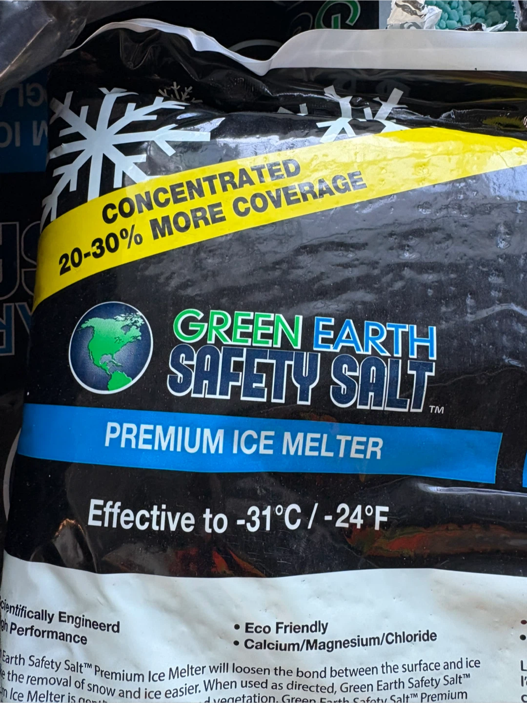 Green Earth Safety Salt Premium Ice Melter
