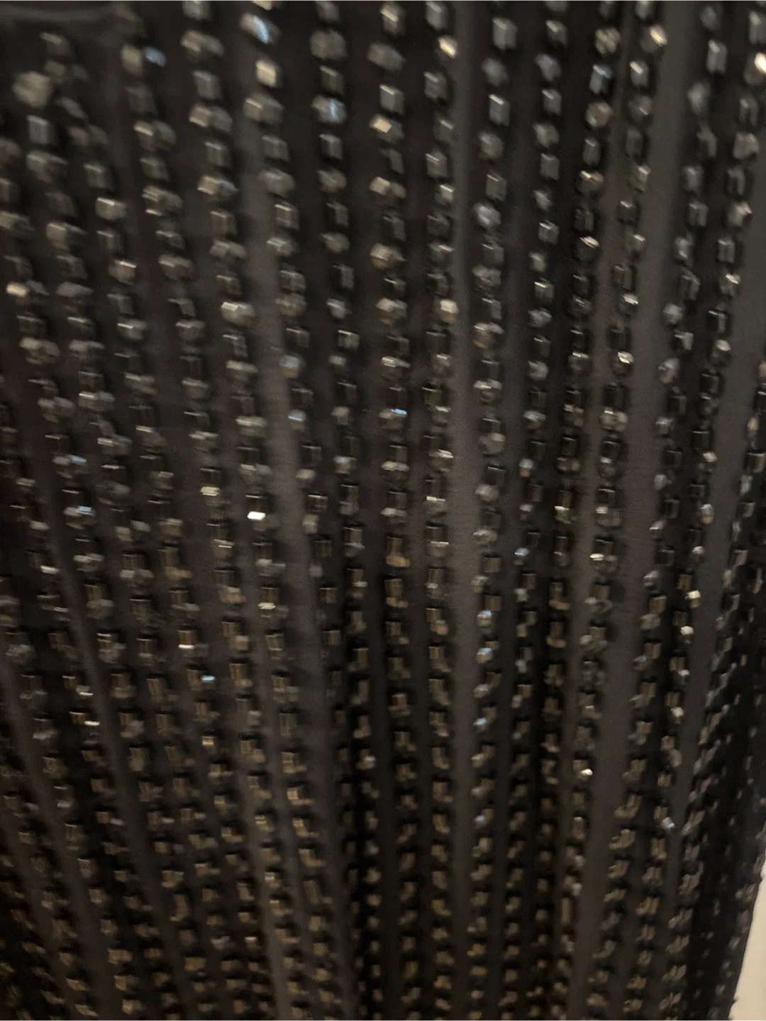 Parker Black Beaded Dress - Size M New image indicator(9)