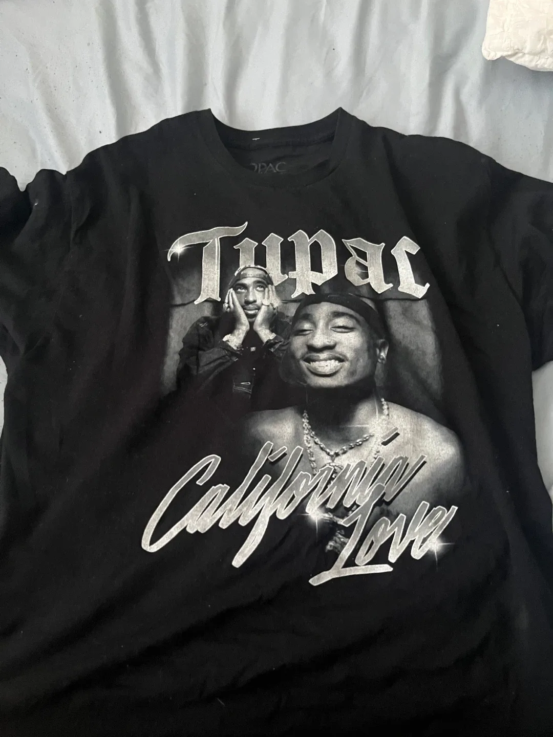 2Pac California Love Black T-Shirt image indicator(2)