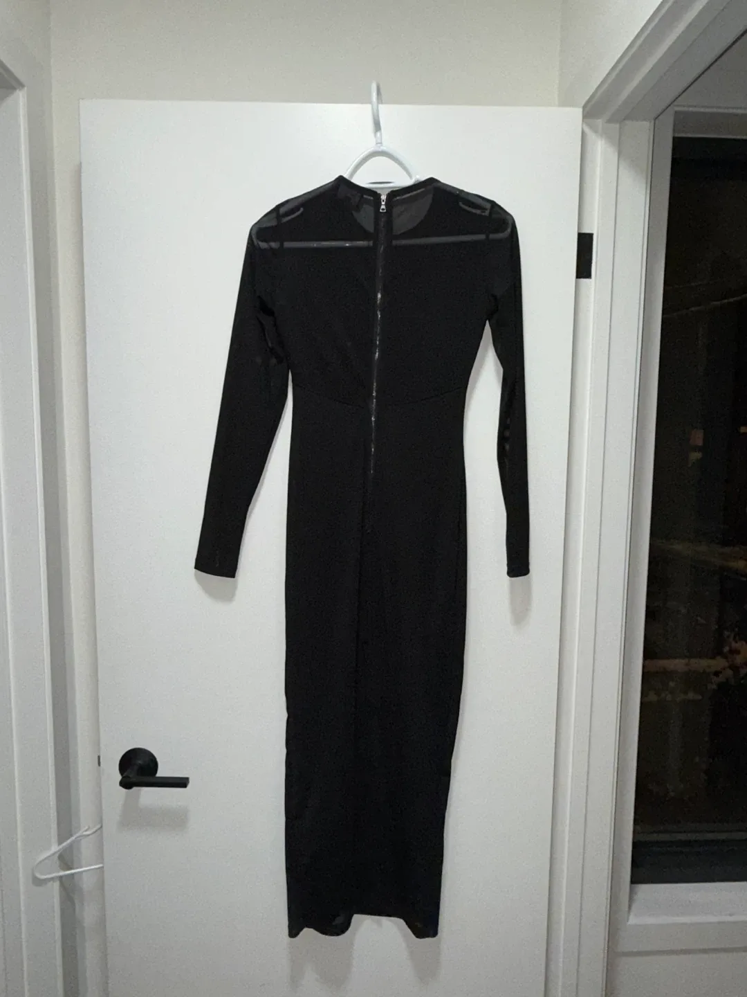 Bardot Black Corset Midi Dress image indicator(4)