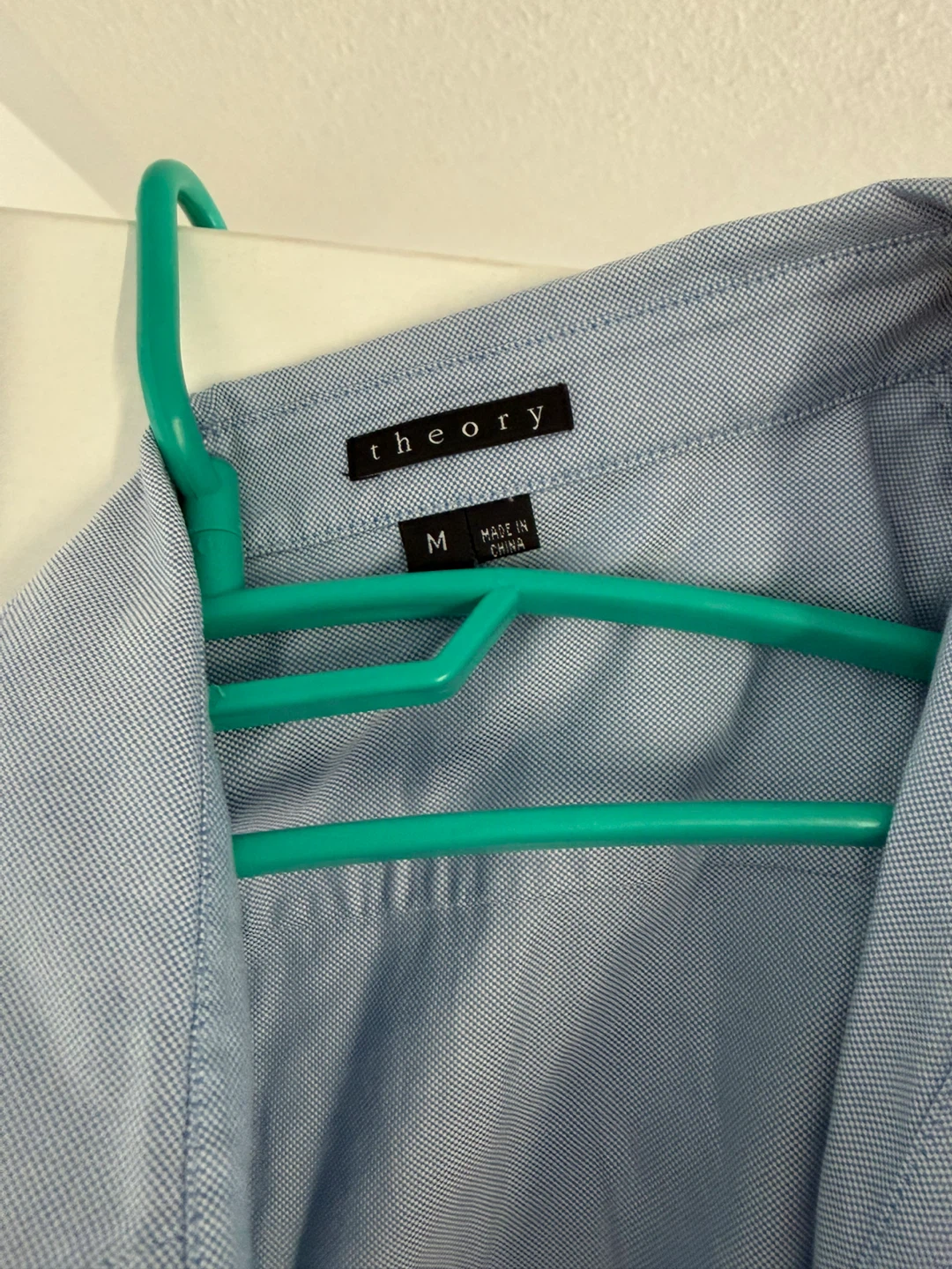 Theory Button-Down Shirt - Size M - photo 4