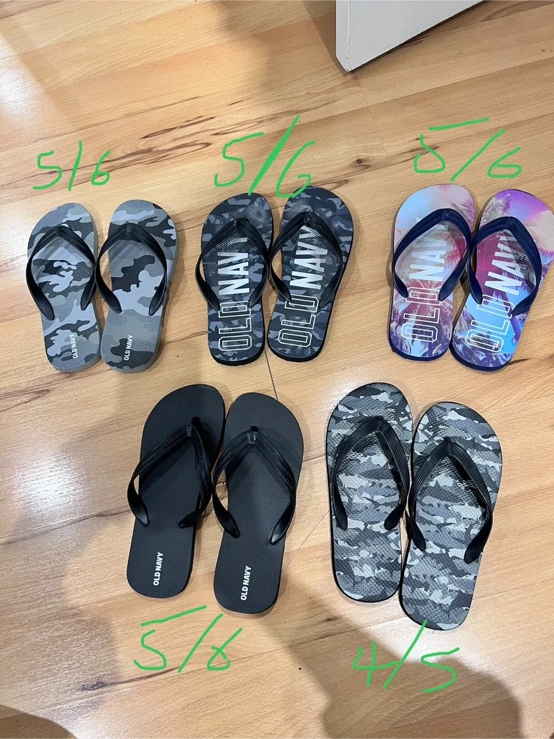 Kid’s flip flops image indicator(4)