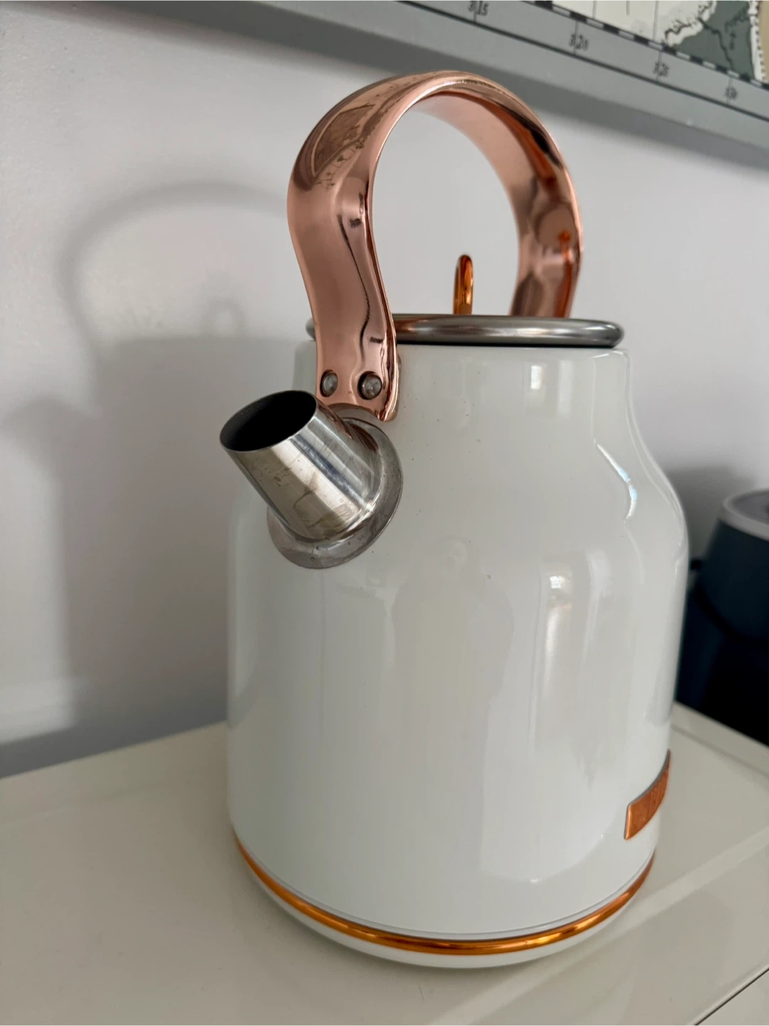 Haden White & Copper Dorchester Kettle - photo 2