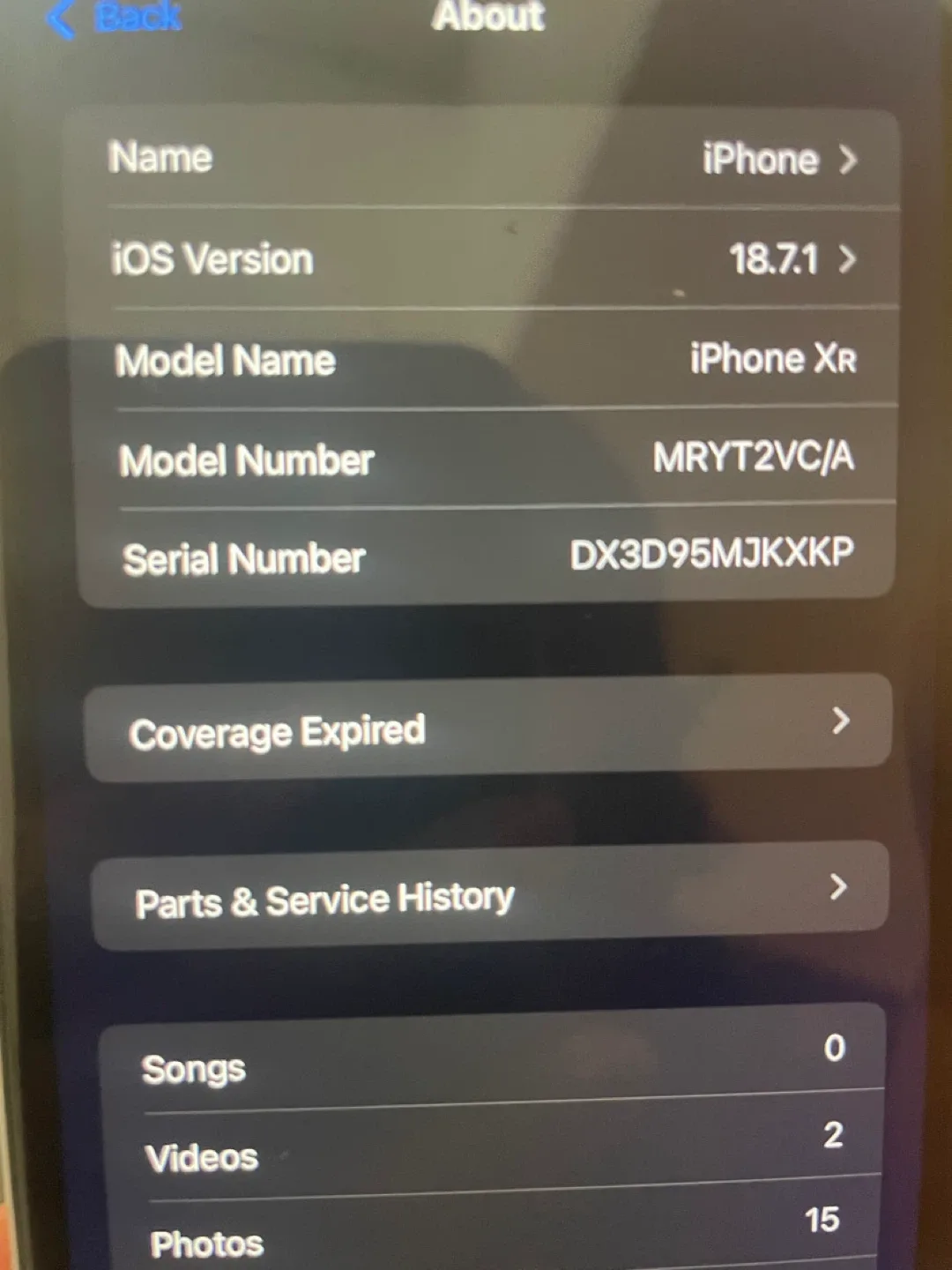 iPhone XR image indicator(2)