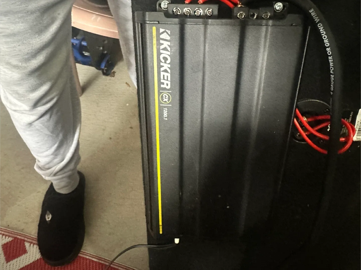 MTX Audio ThunderForm Subwoofer & Kicker CX1200.1 Amp image indicator(2)