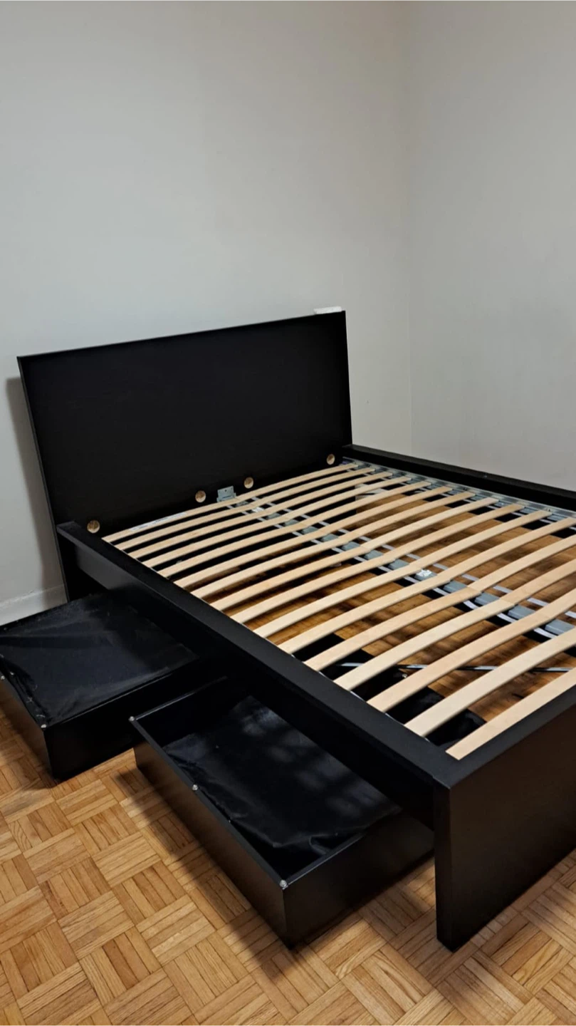 IKEA Malm Bed Frame - Black