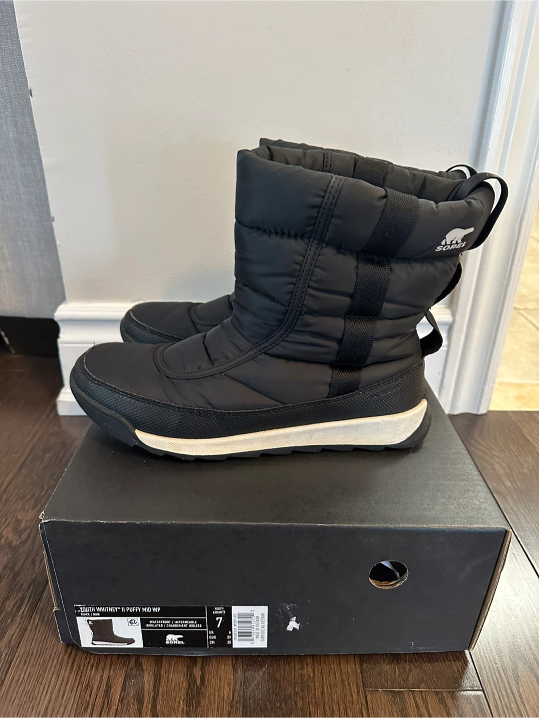 Sorel Youth Whitney II Puffy Mid WP Boots - Size 7 - photo 3
