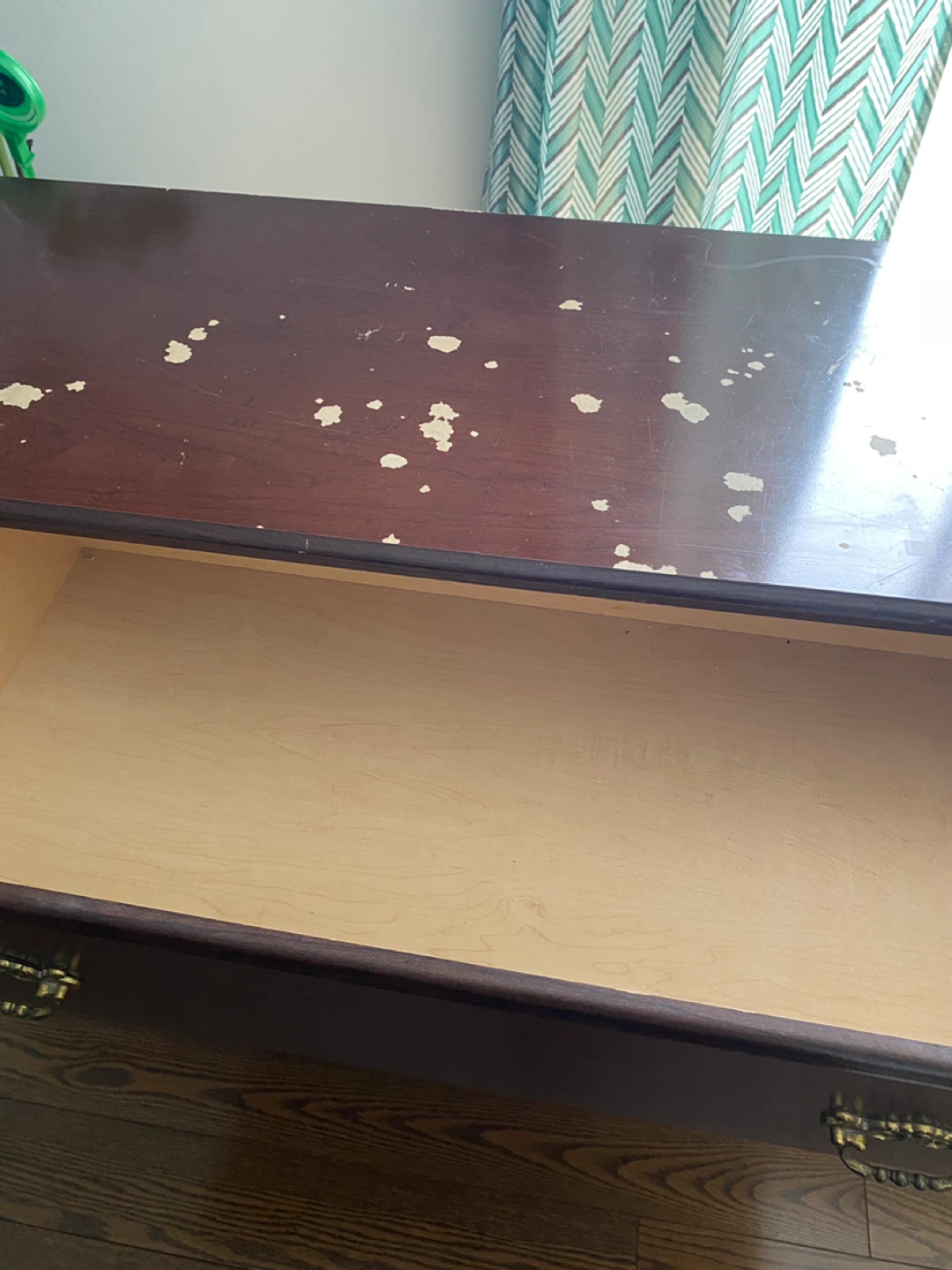 Used Vintage Solid Wood Bedroom Set – dresser + 2 Side Tables - photo 4