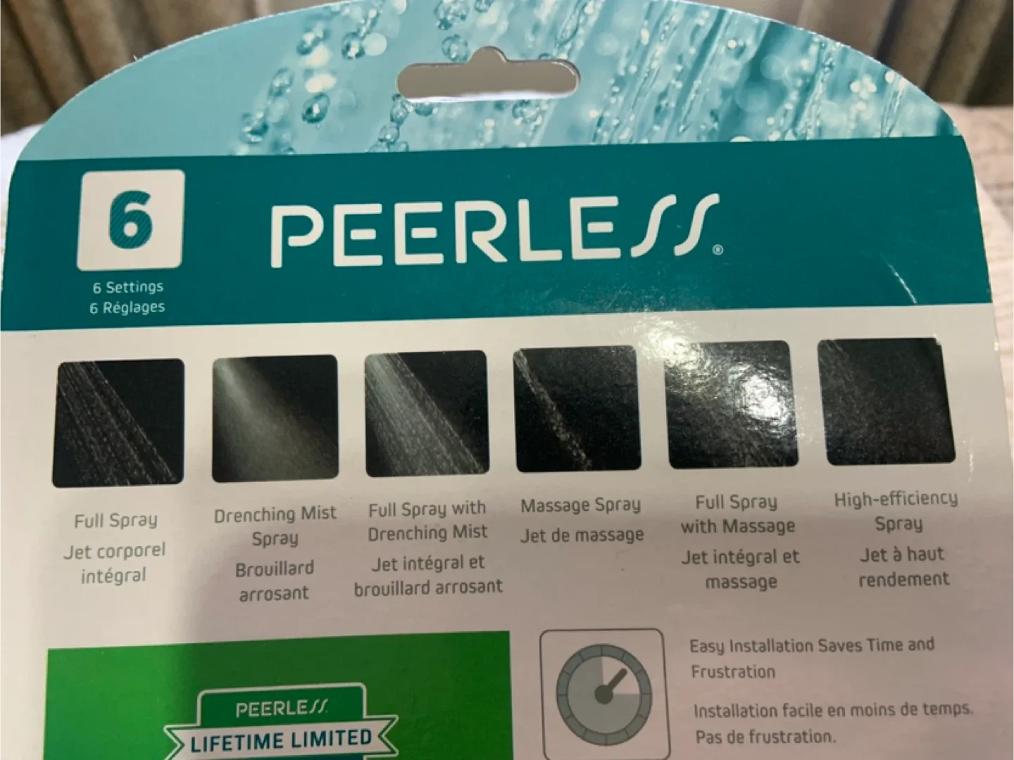 Peerless Massage Hand Shower - New in Box! image indicator(8)