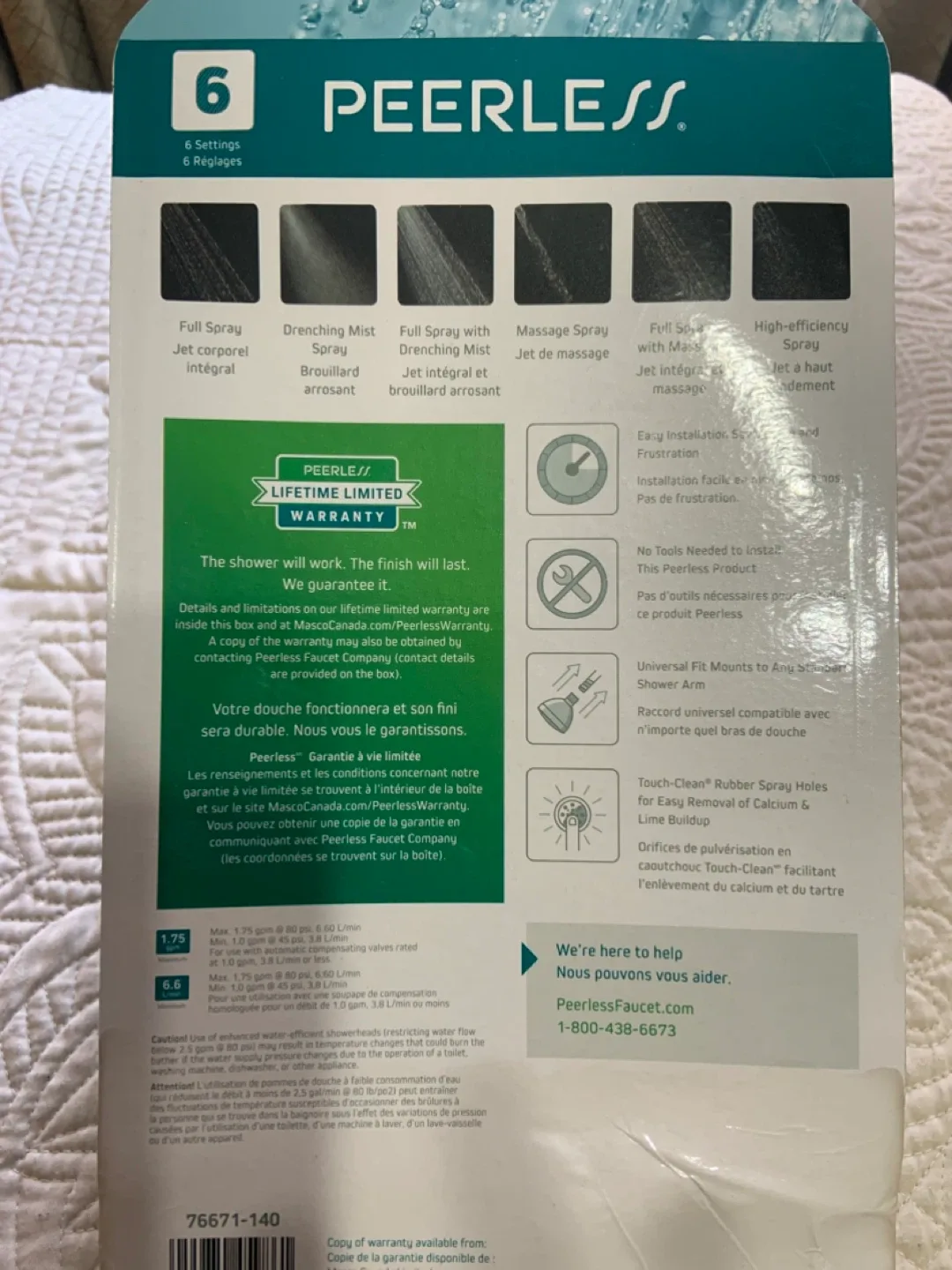 Peerless Massage Hand Shower - New in Box! image indicator(6)