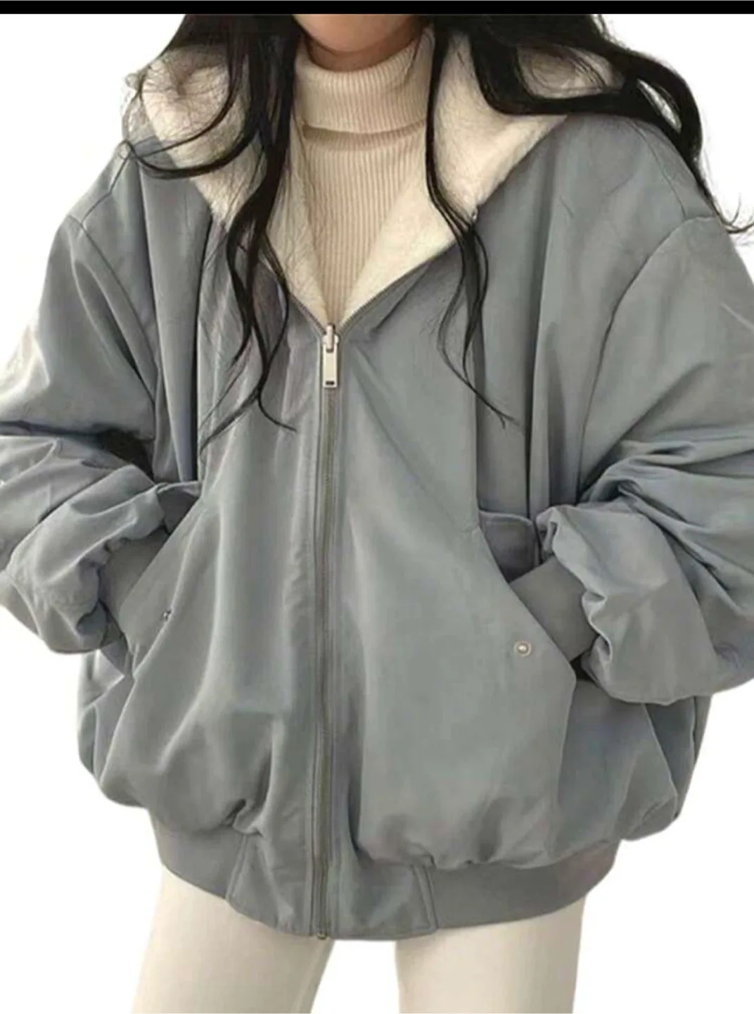 Winter Hat and Scarf Set with Faux Fur Trim image indicator(7)