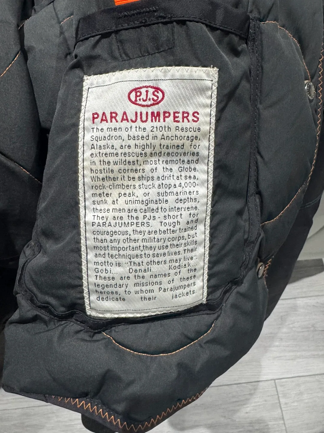 Parajumpers Masterpiece Series Jacket - Size Medium image indicator(4)