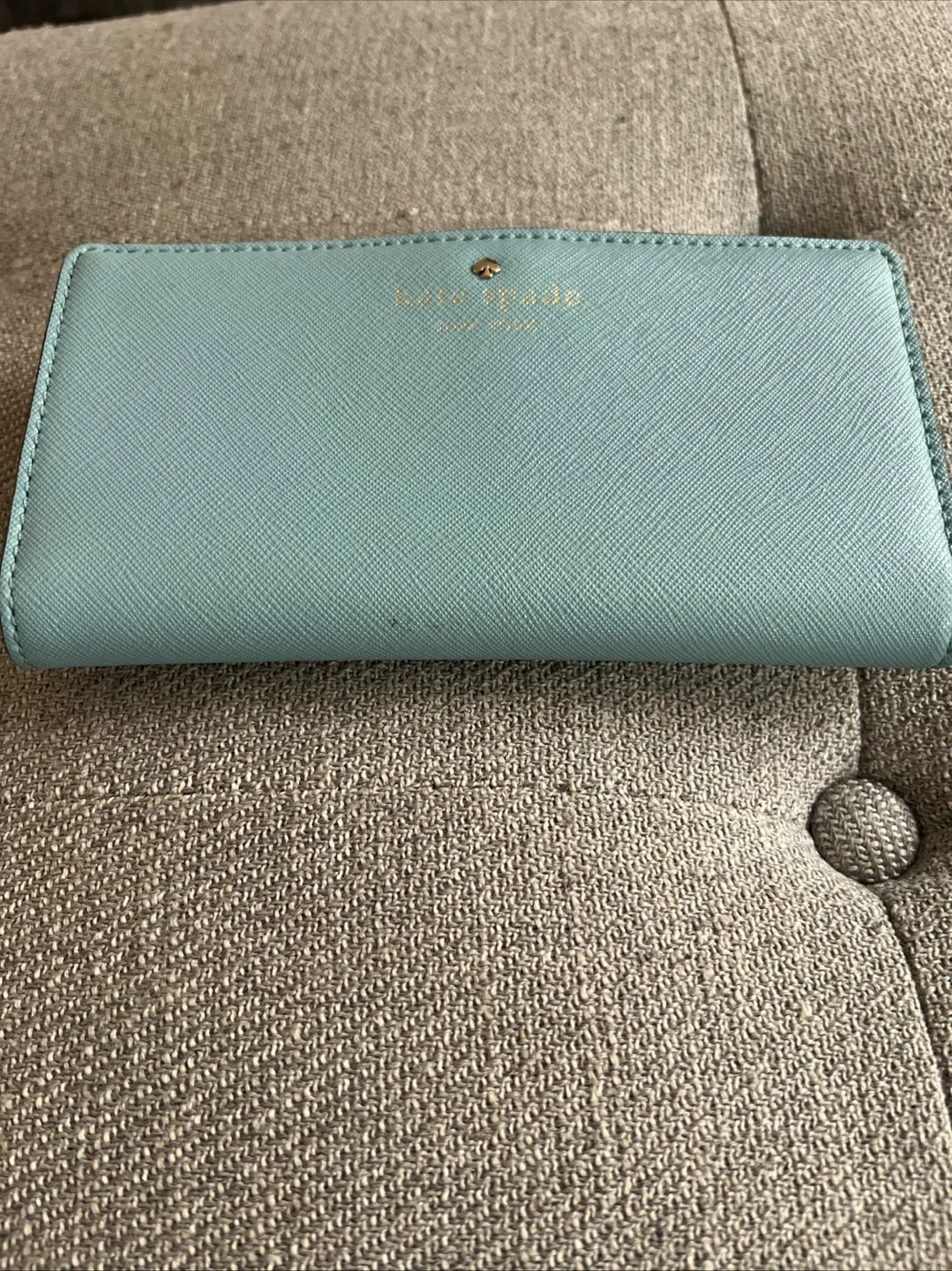 Kate Spade Light Blue Wallet thumbnail