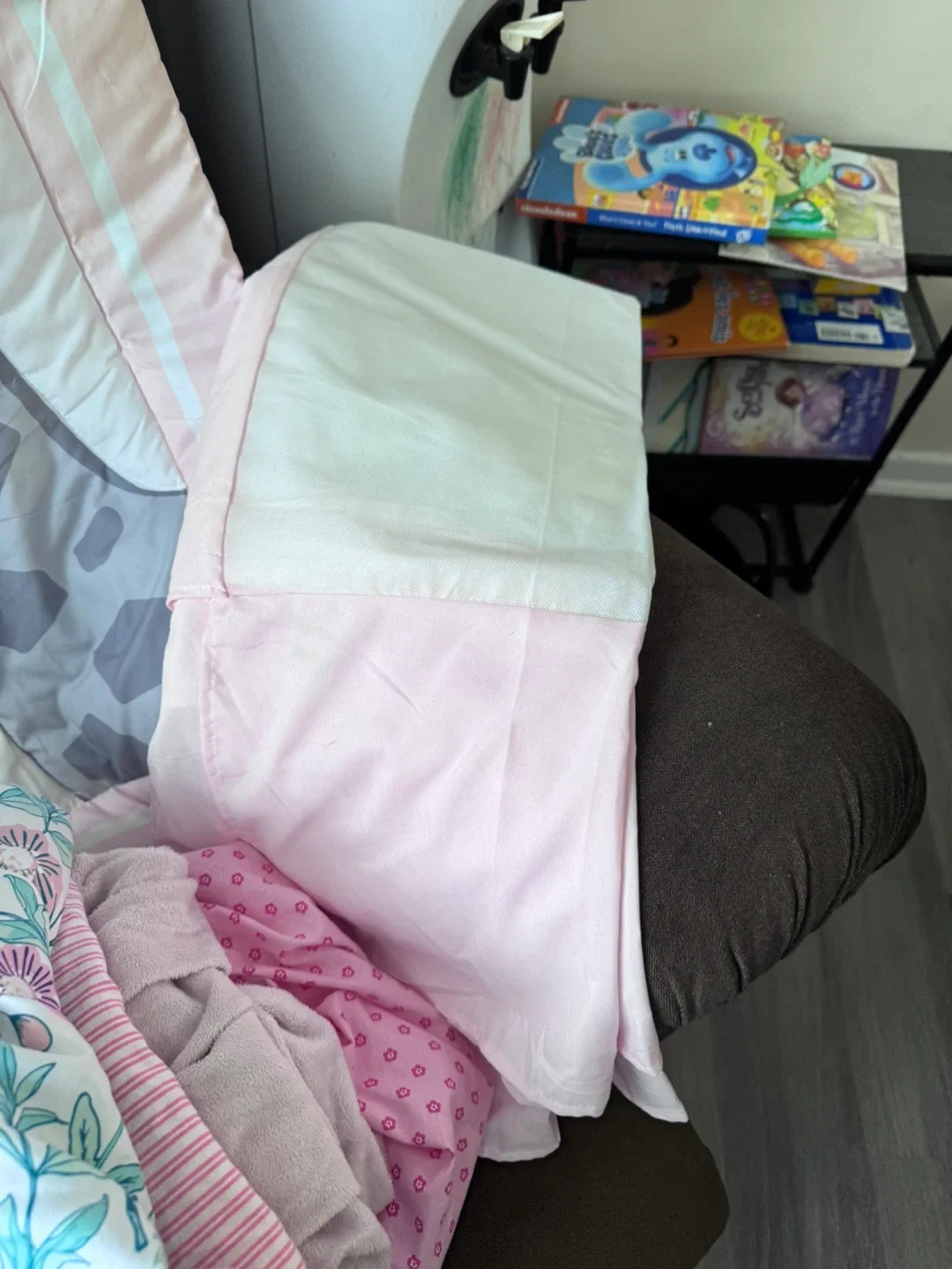 Baby Crib Bedding Set - Floral Giraffe Theme image indicator(4)