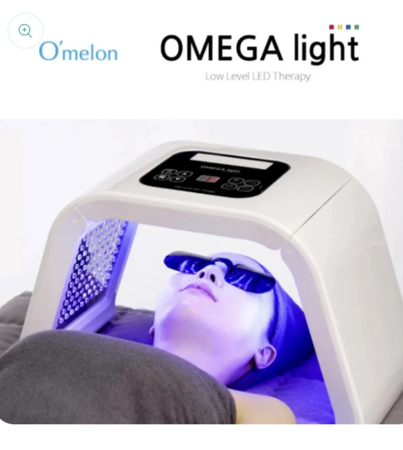 New O'melon OMEGA Light LED Skin Care Device image indicator(2)