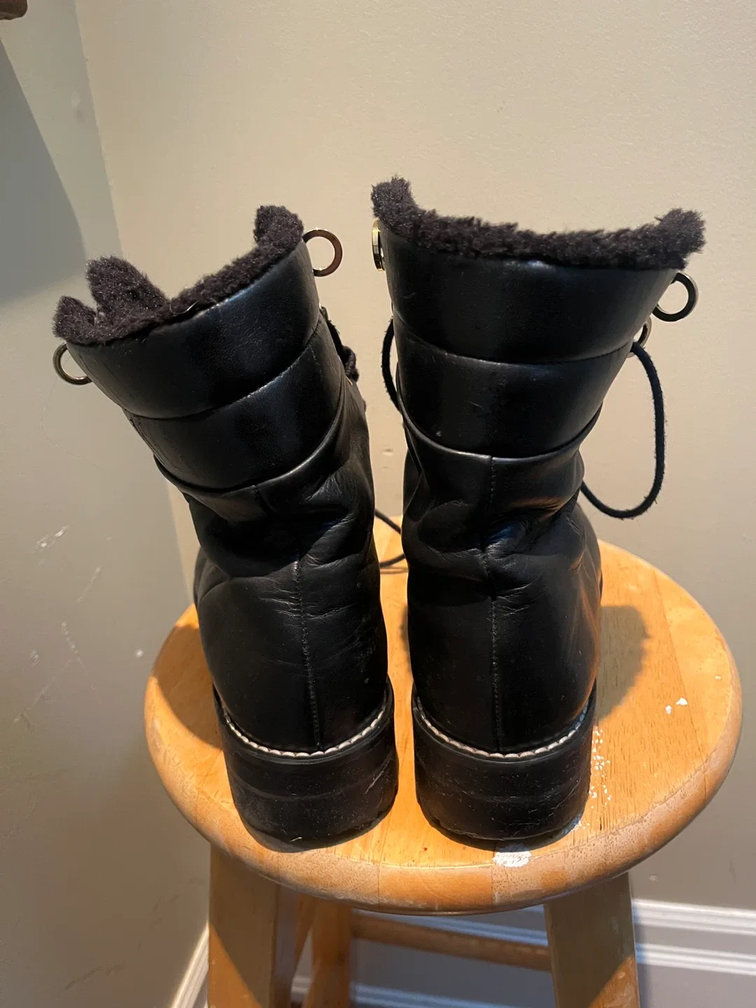 Stuart Weitzman Black Boots image indicator(4)