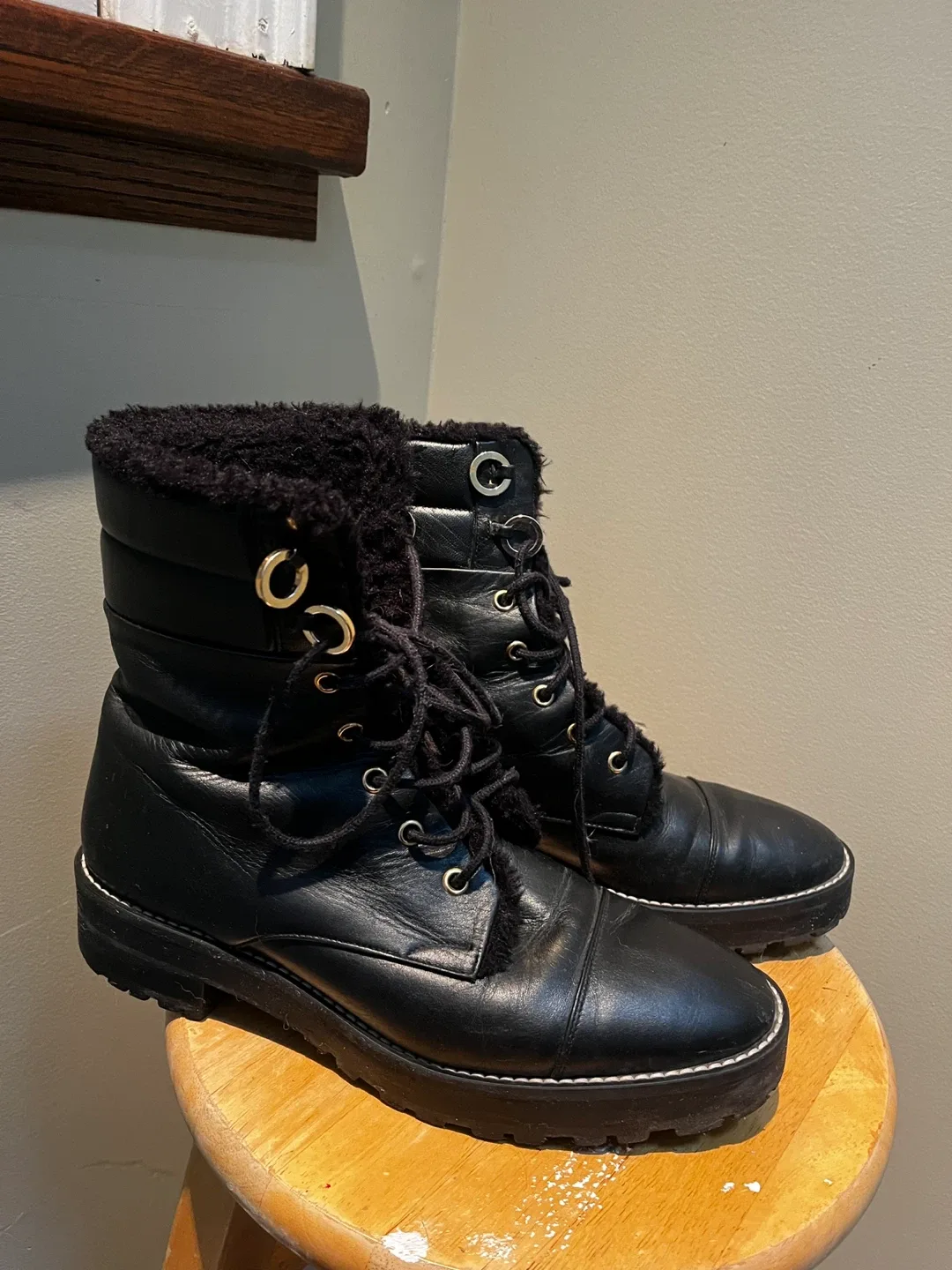 Stuart Weitzman Black Boots image indicator(9)