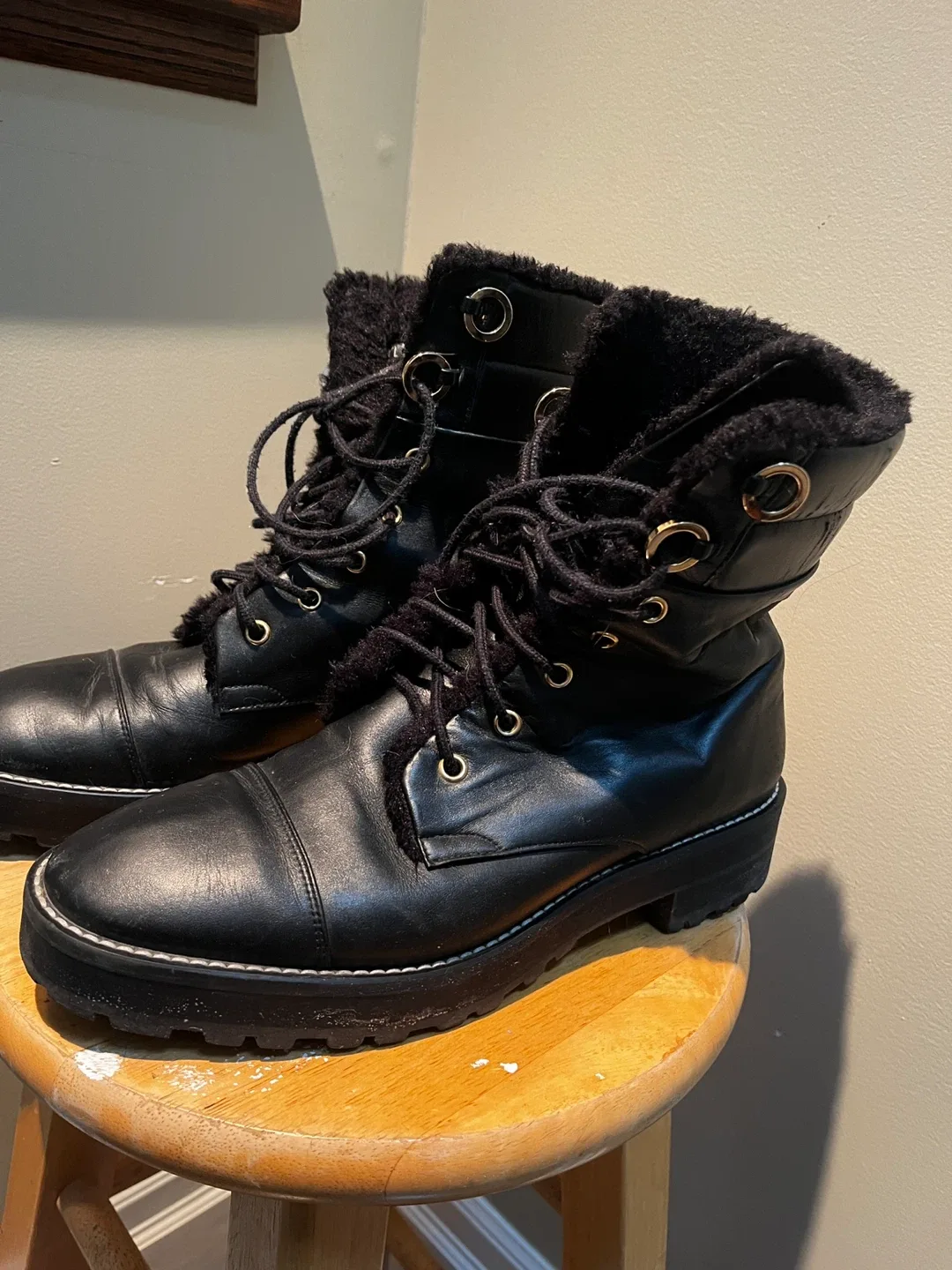 Stuart Weitzman Black Boots image indicator(10)