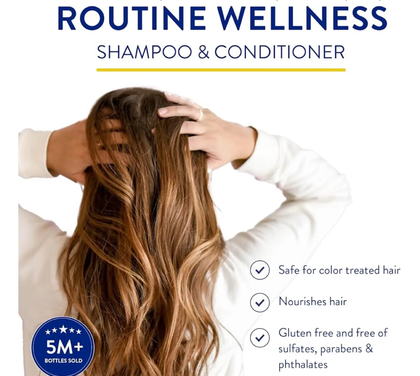 Routine Wellness Orchid & Apricot Shampoo & Conditioner Set image indicator(3)