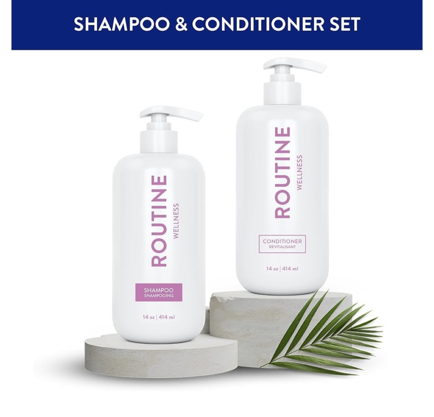 Routine Wellness Orchid & Apricot Shampoo & Conditioner Set - photo 5