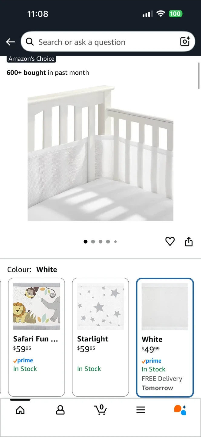 Baby Crib Bedding Set - Floral Giraffe Theme image indicator(8)