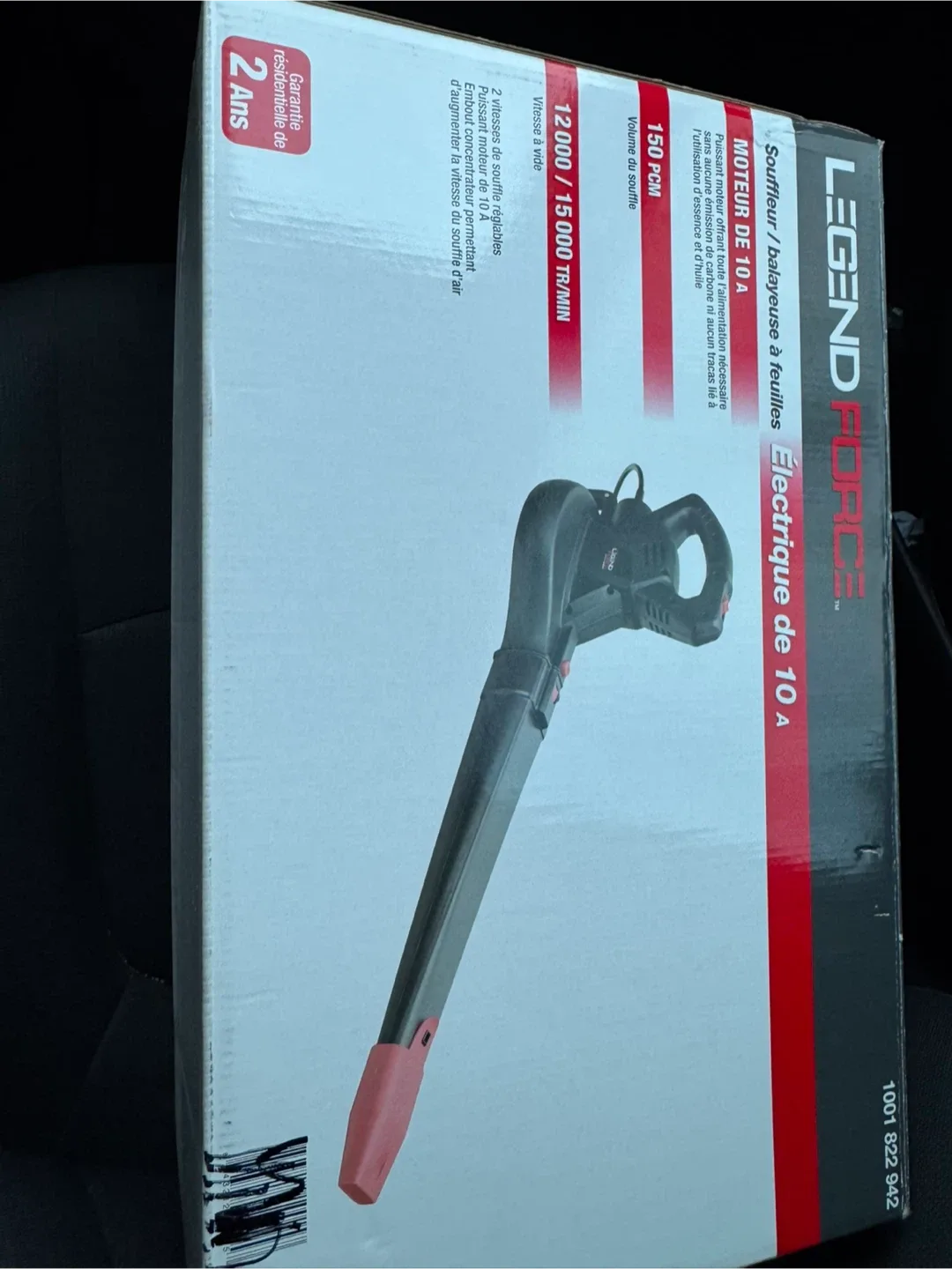 Legend Force Electric Leaf Blower - Like New! image indicator(2)