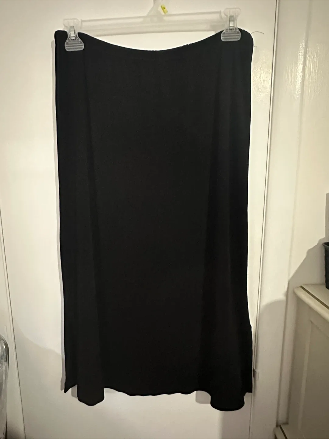 Topshop Black Slip Skirt - Size US 14 / XL image indicator(4)