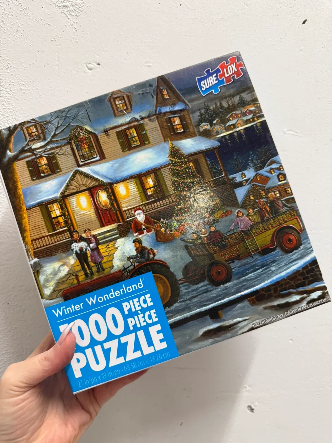 Sure-Lox Winter Wonderland 1000 Piece Puzzle thumbnail