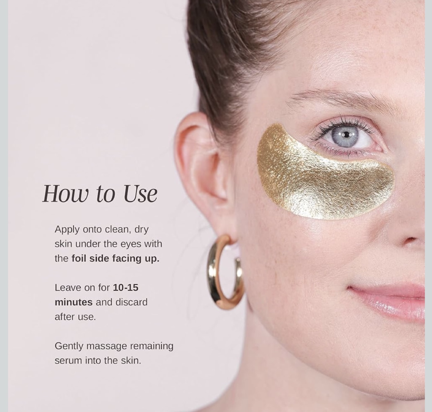 Wander Beauty Baggage Claim Gold Eye Masks - photo 3