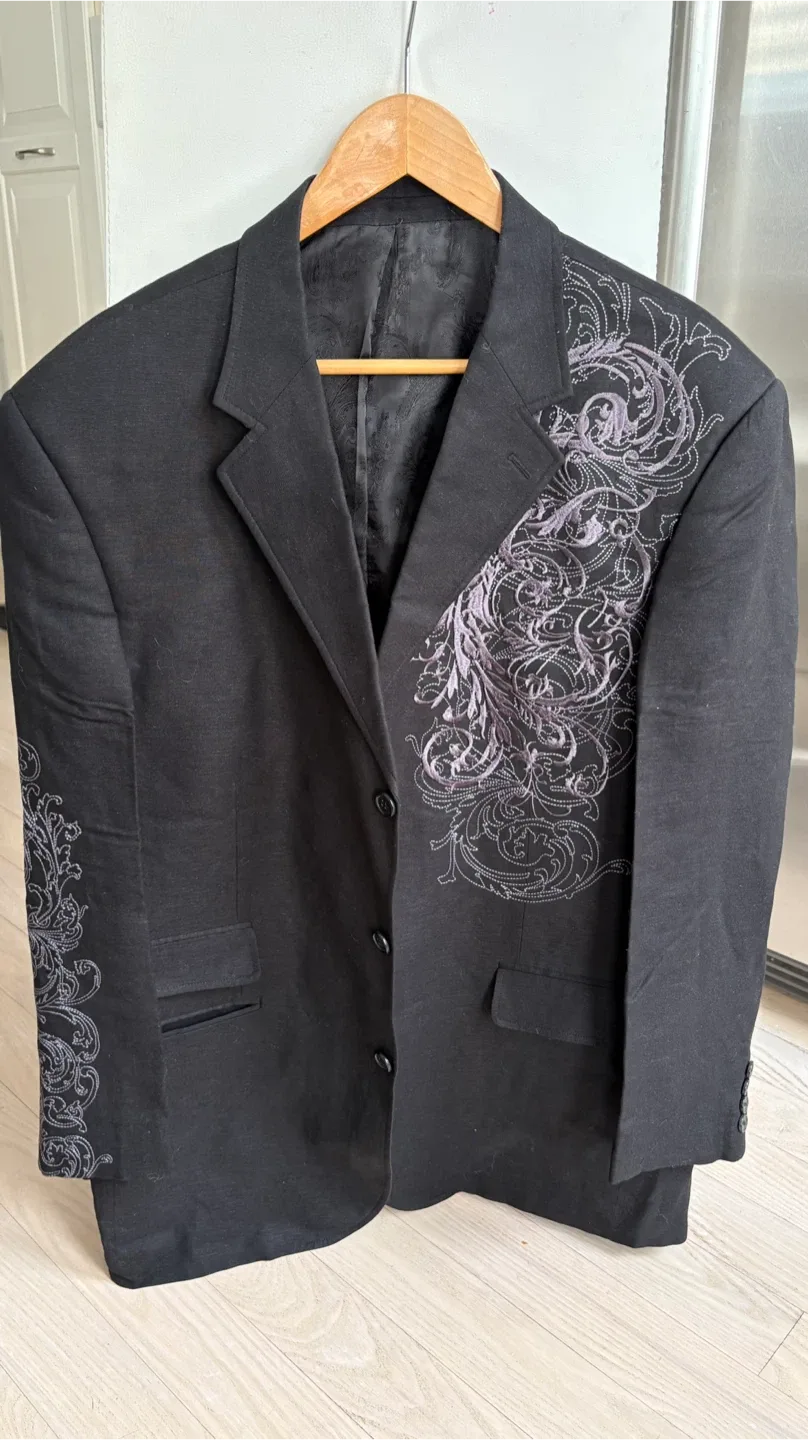 Black Embellished Blazer