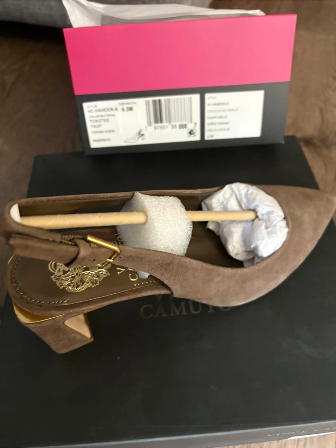Vince Camuto Hamden Slingback Heels - Size 6.5M