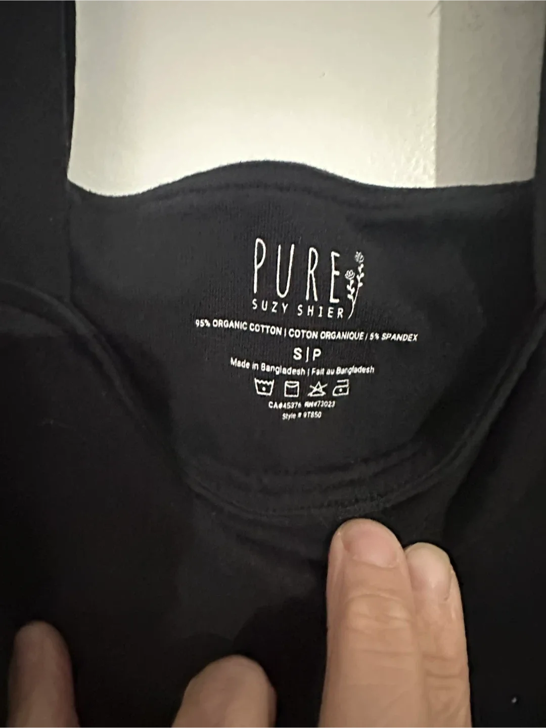 Bluenotes Black Knit Sweater/Suzy Shier Tank Top image indicator(4)